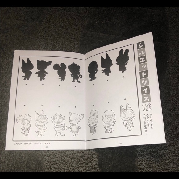 Animal Crossing Japanese Coloring Book AC Officially Licensed Nintendo Kawaii - Picture 9 of 11